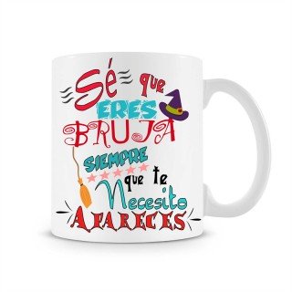 Taza Sé que eres bruja