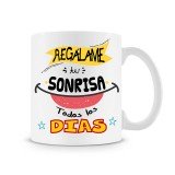 Taza Regalame tu sonrisa todos los días