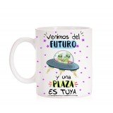 Taza Venimos del Futuro. Opositor