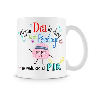 Taza Psicólogo puede con el PIR