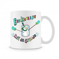 Taza Este año va a ser así de grande