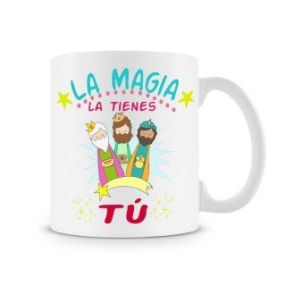 Taza La magia la tienes Tú