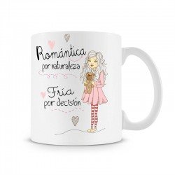 Taza Romántica por naturaleza fría en decisión