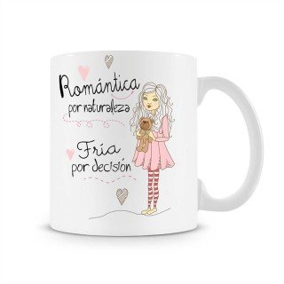 Taza Romántica por naturaleza fría en decisión