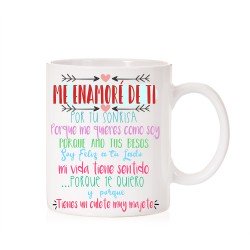 Taza Me enamoré de ti