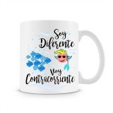 Taza Soy Diferente voy contracorriente
