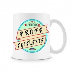 Taza certificado profe excelente