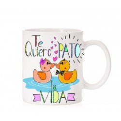 Taza Te Quiero PATO la Vida