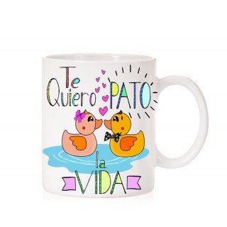 Taza Te Quiero PATO la Vida