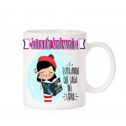 Taza Situación Sentimental Esperando que salga del libro