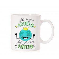 Taza Al mejor abuelo del mundo entero
