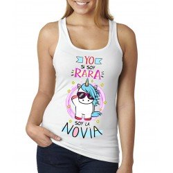 Camiseta Yo si soy Rara soy la novia