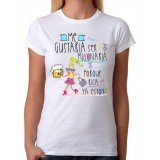 Camiseta Me gustaría ser millonaria