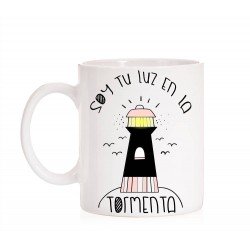 Taza Soy tu luz en la tormenta