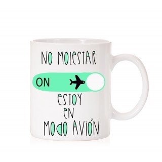 Taza modo avión