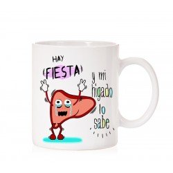 Taza hay fiesta y mi hígado lo sabe